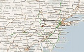 Pennsylvania Map Allentown