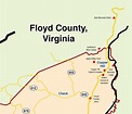 Map of Floyd | Floyd Virginia Magazine