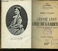 Léonie Léon, Amie de Gambetta. de PILLIAS Emile | Achat livres - Ref ...
