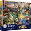 Thomas Kinkade Disney Dreams Collection 4 in 1 Multipack Puzzle Set ...