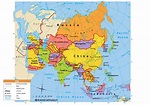 Printable Asia Political Map | Printable Map of The United States