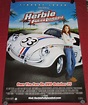 Herbie Fully Loaded Movie Poster 26x40 S/S Lindsay Lohan Justin Long ...