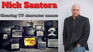 Nick Santora - Clearing TV Character Names - YouTube