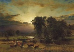 George Inness (1825-1894) , Light Triumphant | Christie's