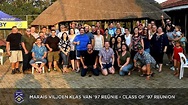 Marais Viljoen Class of 97'. 20th year Réunion union. - YouTube