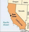 Map Of California. San Jose California Map – California Map - San Jose ...