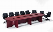 LS-900 木製環式型會議桌 - 隆興家具有限公司