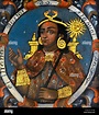 Retrato de Atahualpa (1500-1533) Último Sapa Inca Emperador antes de la ...