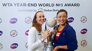 WTA確認 辛吉絲詹詠然年終女雙世界第一 - 新聞 - Rti 中央廣播電臺