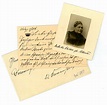 Schiller, Mathilde Wilhelmine Irmgard von Alberti von Eigenh. Brief mit ...
