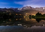 Lac Du Passy, Haute Savoia, Francia Fotografia Stock - Immagine di ...