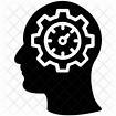 Smart Person Icon - Download in Glyph Style