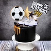 JeVenis Fußball Cake Topper Fußball Geburtstagstorte Dekoration für ...