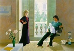 Mr and Mrs Clark and Percy by David Hockney | David hockney paintings ...