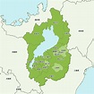滋賀県の地図 | Map-It マップ・イット