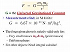 PPT - Sect. 5-6: Newton’s Universal Law of Gravitation PowerPoint ...