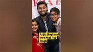 Arijit Singh and Koel Roy Singh wife with two kids - YouTube