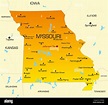Missouri And Surrounding States Map - United States Map