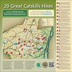 Catskill hiking, Vacation map, Travel directions