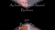 Au Bois de Saint Amand Barbara par Bruno Pia Cover Guitare - YouTube