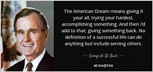 TOP 25 QUOTES BY GEORGE H. W. BUSH (of 247) | A-Z Quotes