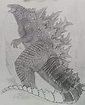 How to draw godzilla 2014 step by step drawing guide by kingtutorial ...