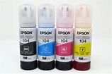 Epson 104 Ink Bottle Set for Ecotank Printers - Genuine Epson Original ...