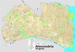 Road Map Of Alexandria Va - Road Map