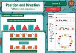 Year 2 Geometry - Position and Direction - Lesson 3 - Grammarsaurus