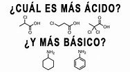 ACIDEZ Y BASICIDAD ORGÁNICA | Química Orgánica - YouTube