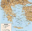 Mapas de Grecia - Guía Blog Grecia