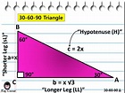 A Full Guide to the 30-60-90 Triangle (With Formulas and Examples ...