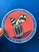 Trash Panda Sticker Rocket City Trash Pandas Sticker | Etsy