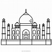 Taj Mahal Coloring Page - Home Design Ideas