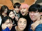 Taehyung with his friends | Taehyung, Kim taehyung, Kim