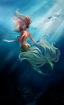 mermaid, Nana Ikonnikova on ArtStation at https://www.artstation.com ...