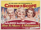 How to Marry a Millionaire (1953), poster, British | Original Film ...