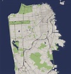 Karte Der Stadt Von San Francisco, USA Stock Abbildung - Illustration ...