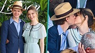Thomas Brodie-Sangster And Talulah Riley Kiss At Wimbledon, Cement ...