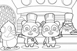 Babybus Kiki and Miumiu Coloring Pages - Free Printable Coloring Pages ...