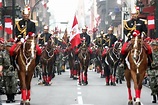 Unidades de caballería del Ejército y PNP se sumaron al homenaje a Perú ...