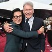 Ke Huy Quan and Harrison Ford Hug at 'Indiana Jones' Premiere: Photo