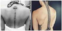 Tatuajes Columna Vertebral Mujer: Las Tencencias Principales De ...