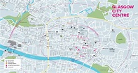Glasgow street map - Street map of Glasgow (Scotland - UK)