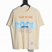 RRR123 x Fear OF God FOG joint time digital short-sleeved T-shirt,Fear ...