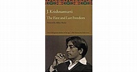 The First and Last Freedom by Jiddu Krishnamurti