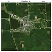 Aerial Photography Map of Preston, IA Iowa