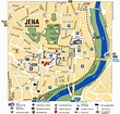 Guide to Bach Tour: Jena - City Map