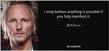 TOP 17 QUOTES BY MATT SORUM | A-Z Quotes