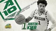 Justin Kier Named Atlantic 10 Most Improved Player - George Mason ...